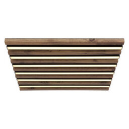 Luminosa Lighting Luminosa Hayden 45Cm Integrated Led Semi Flush Ceiling Light Matt Black Led 3000K - thumbnail 3