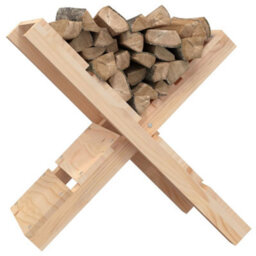 Berkfield Log Holder 47X39.5X48 Cm Solid Wood Pine - thumbnail 4