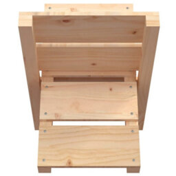 Berkfield Log Holder 47X39.5X48 Cm Solid Wood Pine - thumbnail 6