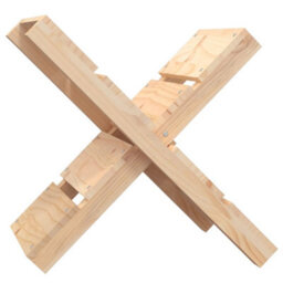 Berkfield Log Holder 47X39.5X48 Cm Solid Wood Pine - thumbnail 2