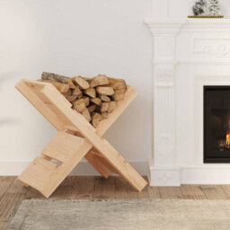 Berkfield Log Holder 47X39.5X48 Cm Solid Wood Pine - thumbnail 3