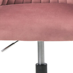 Beliani  Desk Chair Venice Velvet Pink - thumbnail 8