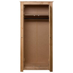 Vidaxl Wardrobe 80X50X171.5 Cm Solid Pine Panama Range - thumbnail 3
