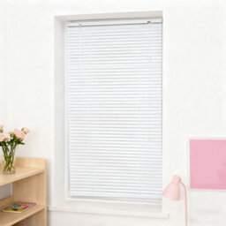 Garden Sanctuary Aluminium Horizontal White Coated Venetian Blind Shade 70Cm(W) X 130Cm(H) - thumbnail 3