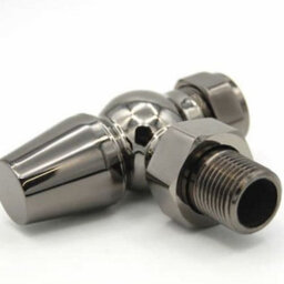 York Thermostatic Radiator Valves - Black Nickel - thumbnail 3
