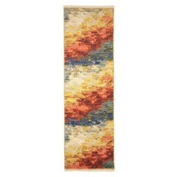 Melrose Persian Inspired Multi Blend Colours Large Indoor Area Runner Rug 068/235Cm - thumbnail 4