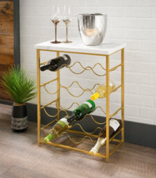 Spot On Dealz 4 Tier Wooden Wine Racks Free Standing Bottle Rack Table Stand - thumbnail 7