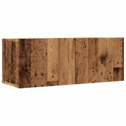 Walplus Tv Cabinets Wall-Mounted 2 Pcs Old Wood 80X30X30 Cm - thumbnail 2