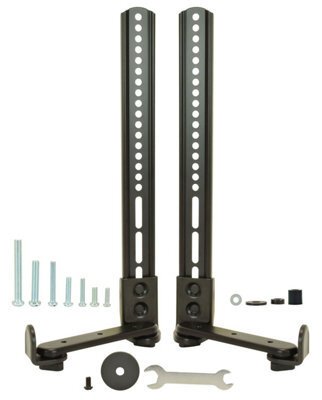 AV:Link Soundbar Bracket, Universal Versatile Mount For Mounting Above Or Below Tv, Max Vesa 600 X 400, For 15Kg Sound Bar Or Speaker - image 1
