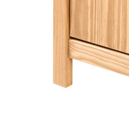 Wyld And Coco Pine Sideboard 3-Door 3-Drawer Light Brown 1900X400X800mm - thumbnail 7