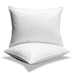 "Just So Home Luxury Super King Pillows Extra Long 19""x36"" 48X90Cm Bolster Size  (Pair)"