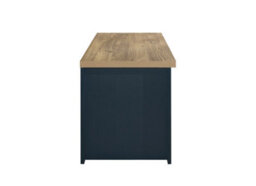 Birlea Highgate Small Tv Unit Navy Blue & Oak - thumbnail 9