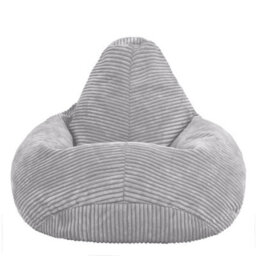 icon Dalton Kids Beanbag Corduroy Light Grey Set Of 2 - thumbnail 4