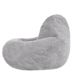 icon Dalton Kids Beanbag Corduroy Light Grey Set Of 2 - thumbnail 5