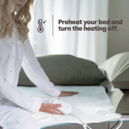 Livivo Electric Under Blanket King Size 165X137Cm With 3 Heat Levels Quick Heat Up Detachable Control And Overheat Safety - thumbnail 4