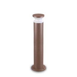 Ideal Lux Luminosa Torre Outdoor Bollard Coffee Ip65