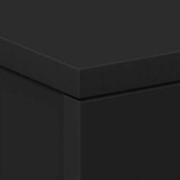 Vidaxl Bedside Cabinet Black 38X35X56 Cm Engineered Wood - thumbnail 9