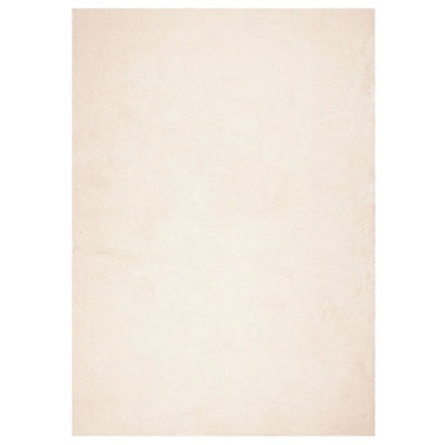 Berkfield Modern Rug Huarte Short Pile Soft And Washable Beige 120X170 Cm
