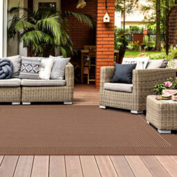 Homeart Outdoor Rugs Easy Cleaning Area Rugs For Balcony,garden,picnic,uv Weather Resistant Terra Cream, 80 X 150 Cm - thumbnail 3