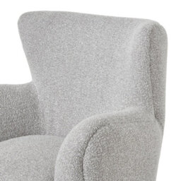 Wyld Haus Stamford Greige Large Accent Armchair Wooden Feet - thumbnail 5