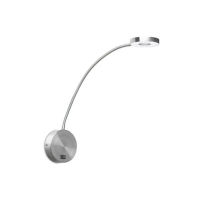 Luminosa Lighting Luminosa Llit Led Wall Reading Lights Satin Nickel 3.3W 4000K 133Lm