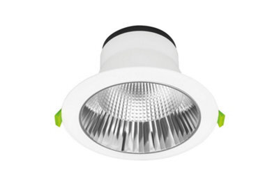 Luminosa Lighting Luminosa Recess Plus 150mm Cutout 28W 3360Lm 120Lm/w Cct Adjustable 3000/4000K 55 Beam Ip54 Non Dimm