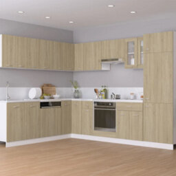 Vidaxl Drawer Bottom Cabinet Lyon Sonoma Oak 30X46X81.5 Cm Engineered Wood - thumbnail 3