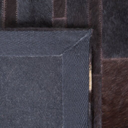 Beliani Rug Artvin Brown 140 X 200 Cm Leather - thumbnail 6