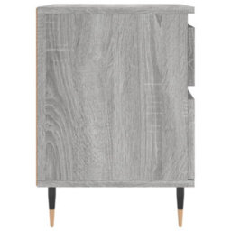 Berkfield Bedside Cabinet Grey Sonoma 40X35X50 Cm Engineered Wood - thumbnail 7