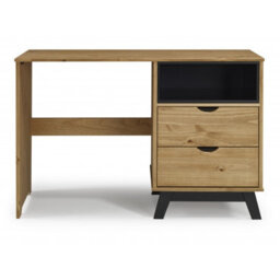 Mercers Furniture Scandian Computer Desk Dressing Table Solid Wood Pine Wooden Bedroom Office Height-74Cm Width-110Cm Depth-41Cm - thumbnail 5