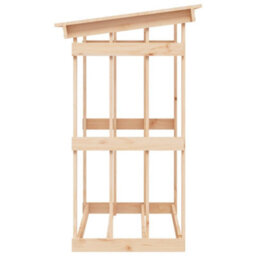 Walplus Firewood Rack 108X64.5X109 Cm Solid Wood Pine - thumbnail 6