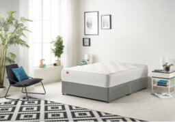 Somnior Beds Somnior Linen Silver Memory Foam Divan Bed With Mattress And 2 Drawers - King - thumbnail 2