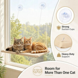 Cat Bed Window,cat Window Hammock Window Perch - thumbnail 5