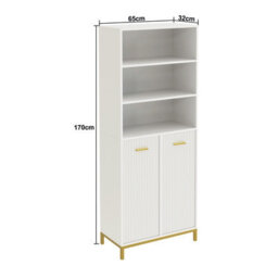 Hygrad Built to Survive Bathroom Tall Cabinet Cupboard Bathroom Storage Cabinet With 2 Laundry Baskets - thumbnail 6