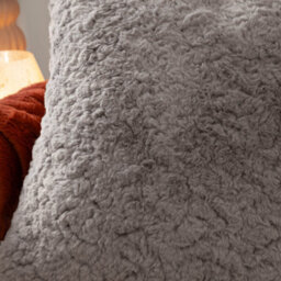 Furn. Megeve Faux Fur Polyester Filled Cushion - thumbnail 3
