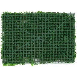 Neel Blue Artificial Green Grass Panel Backdrop, 60Cm X 40Cm, With Barries Flowers - thumbnail 6