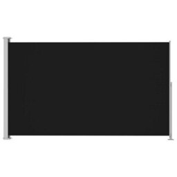 Berkfield Patio Retractable Side Awning 220X300 Cm Black - thumbnail 2