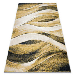 RugsX Carpet Fusion 1617 Yellow Cream - Waves, Modern, Abstract 280X370 Cm - thumbnail 4