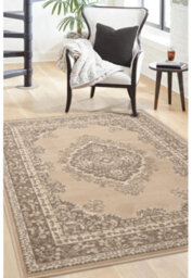 Melrose Colorama Traditional Natural X-Large Area Indoor Rug 200/290Cm