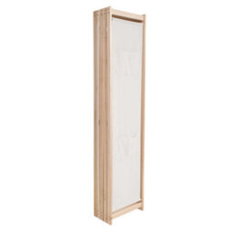 Berkfield 5-Panel Room Divider Cream 200X170X4 Cm Fabric - thumbnail 2