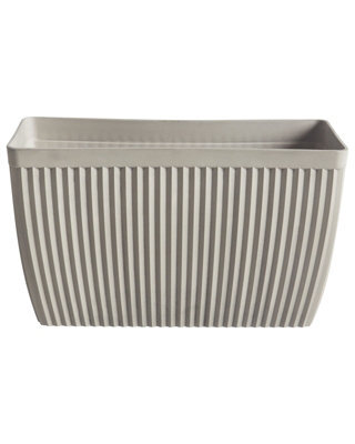 Wyld And Coco Rectangular Fibre Clay Planter 73 X 32 X 43 Cm Beige Matte - Large - image 1