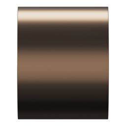 GoodHome Kozani Satin Brown Bronze Copper Effect Extendable Cap Single Curtain Pole Set, (L)1200mm-2100mm (Dia)19mm - thumbnail 3