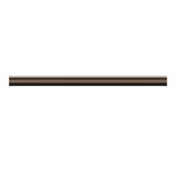 GoodHome Kozani Satin Brown Bronze Copper Effect Extendable Cap Single Curtain Pole Set, (L)1200mm-2100mm (Dia)19mm - thumbnail 5