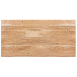 Berkfield Dining Table 120X60X76 Cm Solid Acacia Wood - thumbnail 3