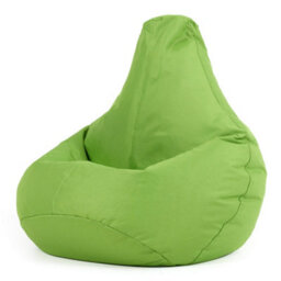 icon Kids Recliner Beanbag Indoor And Outdoor Lime Green Set Of 2 - thumbnail 2