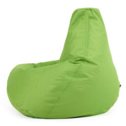 icon Kids Recliner Beanbag Indoor And Outdoor Lime Green Set Of 2 - thumbnail 4
