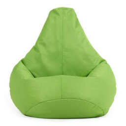 icon Kids Recliner Beanbag Indoor And Outdoor Lime Green Set Of 2 - thumbnail 3