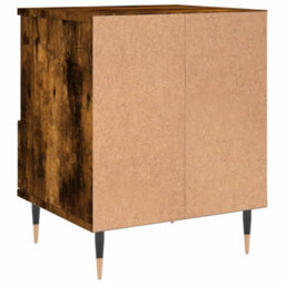 Berkfield Bedside Cabinets 2 Pcs Smoked Oak 40X35X50 Cm Engineered Wood - thumbnail 9