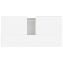 Berkfield Industrial Bathroom Cabinet White 65X33X60 Cm Engineered Wood - thumbnail 8