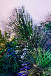 Christmas Tree World 180Cm Pre-Lit Decorated Mixed Pine Garland Warm White/multicolour Leds - thumbnail 6